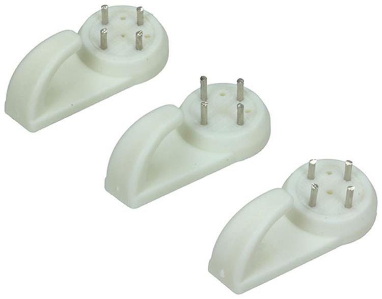 Afbeelding laden in galerijviewer, Mack 1017845 - betonhaak kunststof 3st 40mm | 10 stuks
