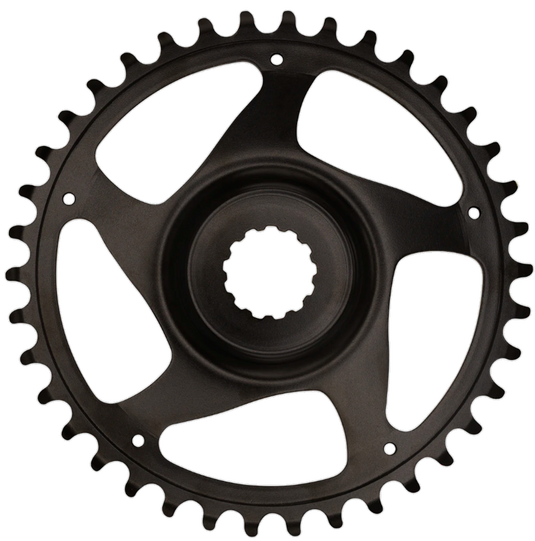 Kmc kettingblad 38t - geschikt voor bosch generatie 3 - zwart - 25 stuks in werkplaatsdoos