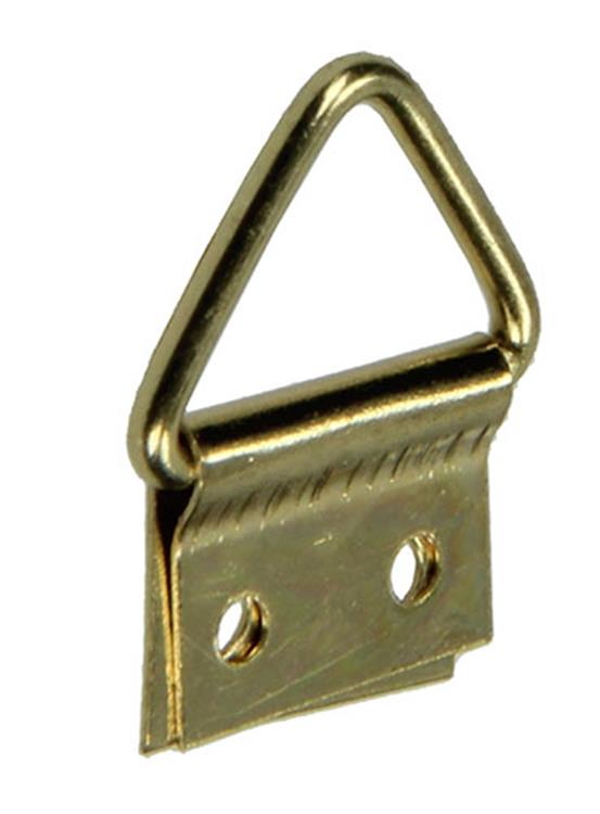 Afbeelding laden in galerijviewer, Mack 1017858 - kaderhanger staal vermessingd 6 st 10 x 17 mm | 10 stuks
