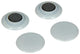 Mack 1017872 - bordmagneet kunststof wit 4 st30 mm | 10 stuks