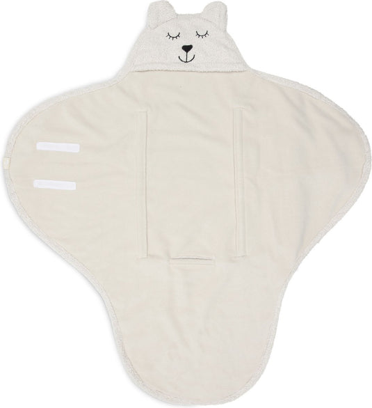 Jollein wikkeldeken bear boucle oatmeal