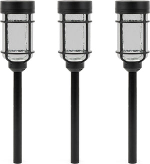 Luxform - 3x solar tuinlamp - catala - 6 lumen - set van 3 stuks