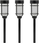 Luxform - 3x solar tuinlamp - catala - 6 lumen - set van 3 stuks