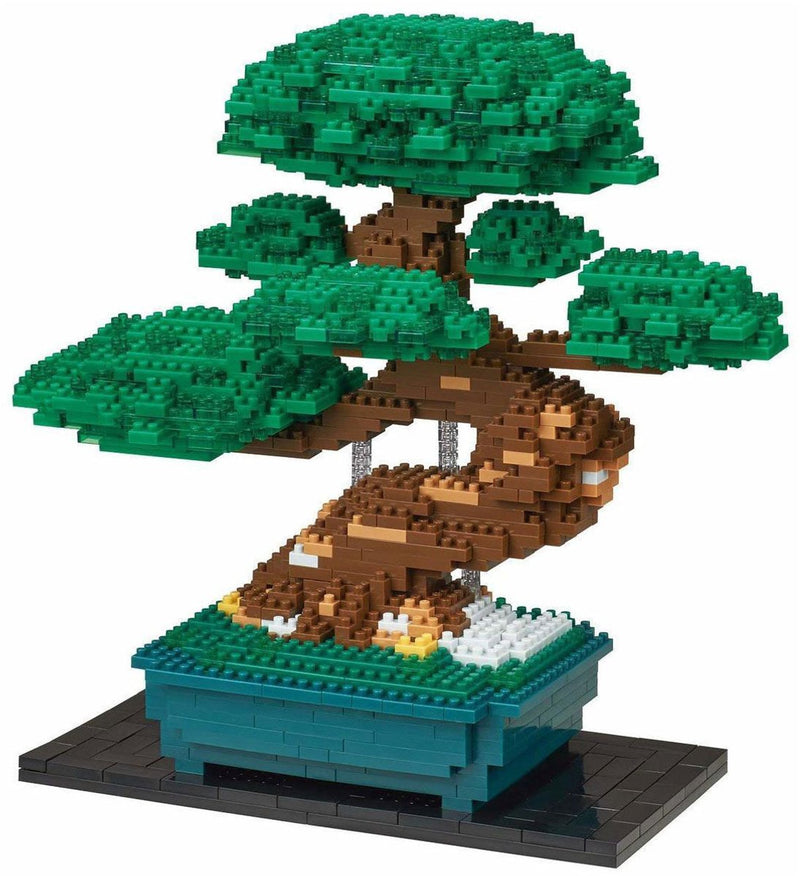Afbeelding laden in galerijviewer, Bandai nanoblock bouwset bonsai deluxe - 1130st.
