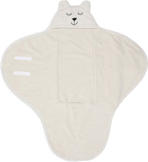 Jollein wikkeldeken bear boucle oatmeal