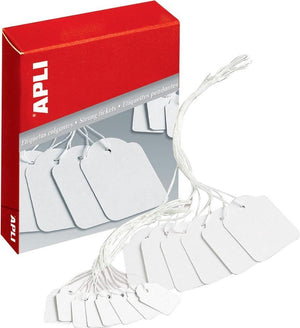 Apli draadetiketten ft 8 x 19 mm (b x h) (381), doos van 1.000 stuks