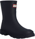Hunter downpour short boot unisex regenlaarzen - donkerblauw