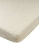 Meyco baby uni hoeslaken co-sleeper - jersey - soft sand - 50x90cm