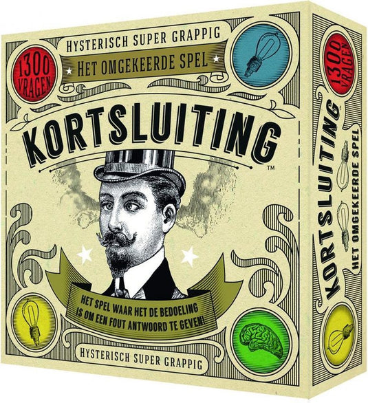 Hygge games kortsluiting spel - gezelschapsspel met 1300+ vragen