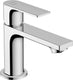 Hansgrohe rebris e - wastafelmengkraan - ééngreeps bediening - coolstart energiebesparend - met trekwaste - 80mm maat - chroom