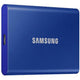 Externe sdd-schijf samsung t7 blauw 1 tb