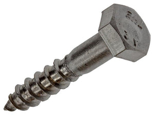 Mack 1019763 - houtdraadbout roestvrijstaal 5 st 6 x 30 mm | 10 stuks