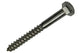 Mack 1019771 - houtdraadbout roestvrijstaal 1st 8 x 80 mm | 10 stuks