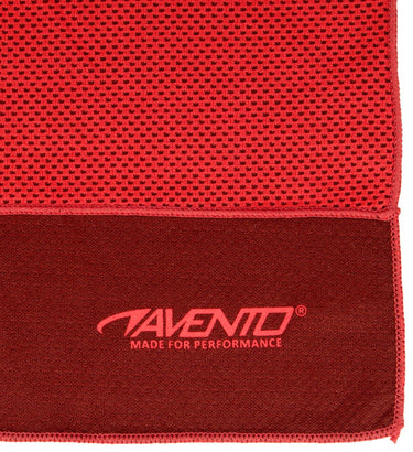 Avento sport koel handdoek - 80 x 30 cm - roze antraciet