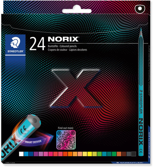 Staedtler norix kleurpotlood - set met 24 kleuren