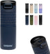 Kambukka etna grip thermosbeker 500 ml - koffiebeker to go - dubbelwandig met 3in1 deksel - makkelijk reinigen - lekvrije koffiebeker - theebeker - travel mug - blauw