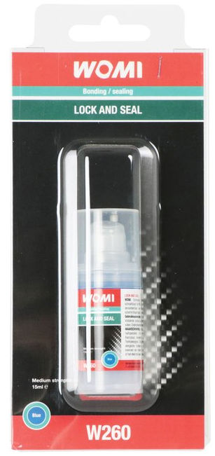 Womi w260 lock and seal blue 15ml