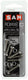 Mack 1019825 - metaalschroef cyl. kop + moer rvs 7 st m5x20 | 10 stuks