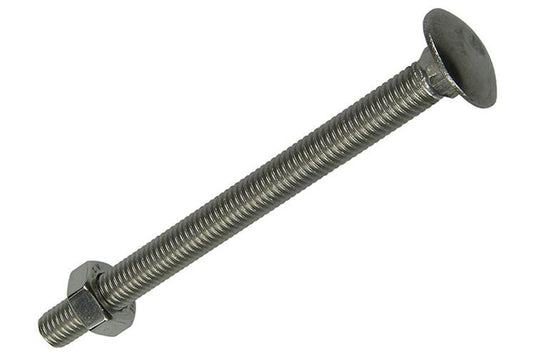 Mack 1019835 - houtbout + moer roestvrijstaal 1 st m10 x 120 mm | 10 stuks