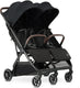Deryan luxe rolo x2 v2 dubbele buggy - duo buggy - zwart