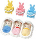 Sylvanian families 5532 drieling chocoladekonijn verzorgingsset