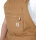 Carhartt damen relaxed fit canvas shortall 106197 brown-l