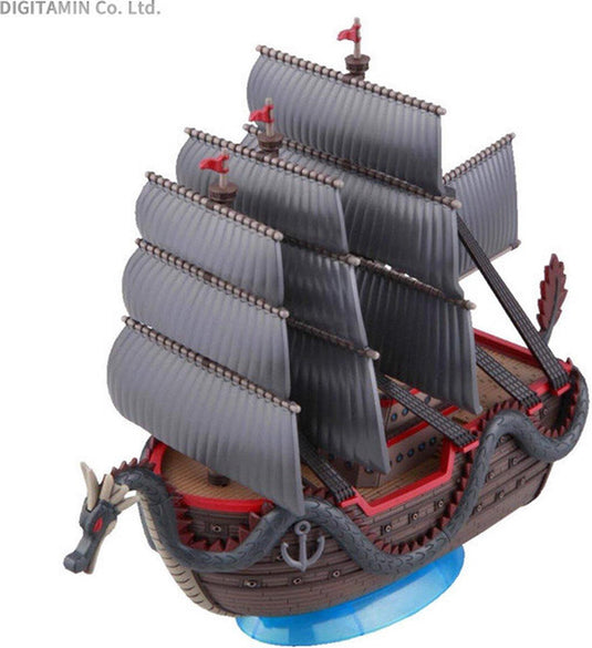 Merkloos sans marque one piece: grand ship collection - dragon's ship model kit