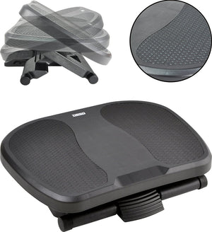 Desq ® voetensteun 60081 | 3 hoogte standen | 0-45° | rubberen antislipmat | robuust | dutch design