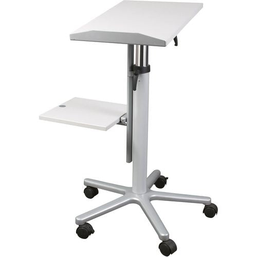 Projector trolley maul staal, melamine grijs