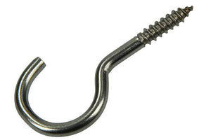Mack 1019898 - schroefhaak roestvrijstaal 2 st 5,0x40 mm | 10 stuks