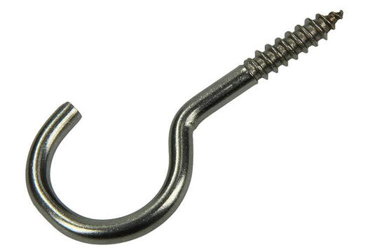 Mack 1019898 - schroefhaak roestvrijstaal 2 st 5,0x40 mm | 10 stuks