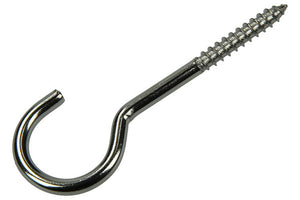 Mack 1019899 - schroefhaak roestvrijstaal 1 st 6,0x60 mm | 5 stuks