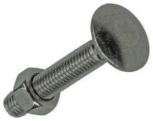 Mack 1019905 - houtbout + moer roestvrijstaal 6 st m5x30 mm | 10 stuks