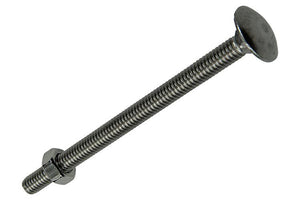Mack 1019912 - houtbout + moer roestvrijstaal 2 st m6 x 80 mm | 5 stuks