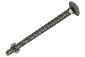 Mack 1019922 - houtbout + moer roestvrijstaal 1 st m10 x 140mm | 10 stuks