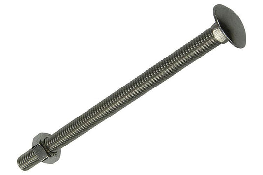 Mack 1019922 - houtbout + moer roestvrijstaal 1 st m10 x 140mm | 10 stuks