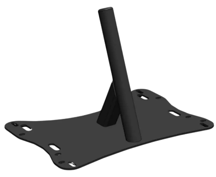 Load image into Gallery viewer, Steco adapter voor voorzitje bakfiets mat zwart
