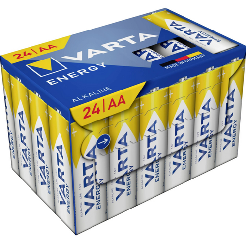 Varta batterij energy aa (penlite) 1.5 v - 24 stuks in doosje