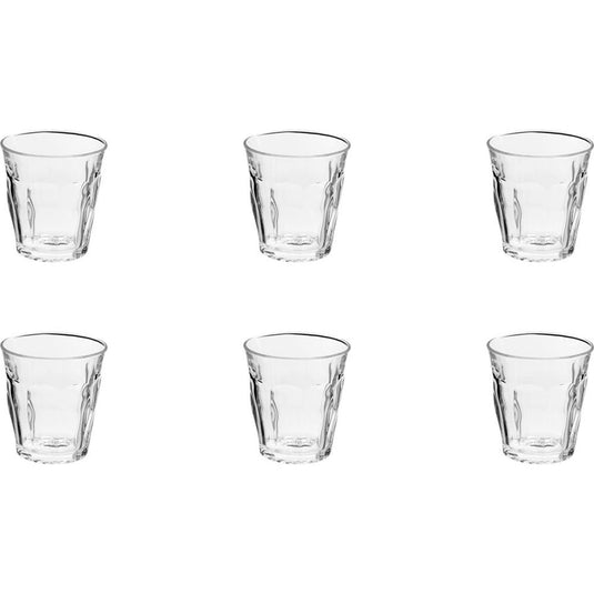 Duralex tumbler picardie 160ml hardglas doos a 6 stuks