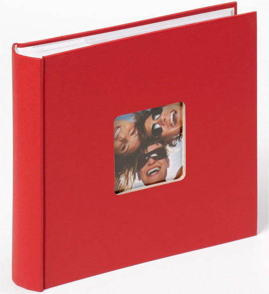 Walther me-110-r fun - memo insteekalbum - 200 foto's 10x15 cm - rood