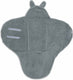 Jollein baby wikkeldeken - bunny - sea green - 100x105cm