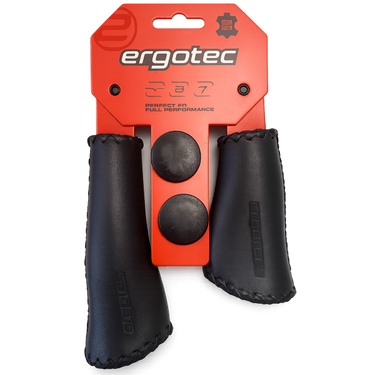 Ergotec Handvatten Monaco Leer Lang Kort Zwart