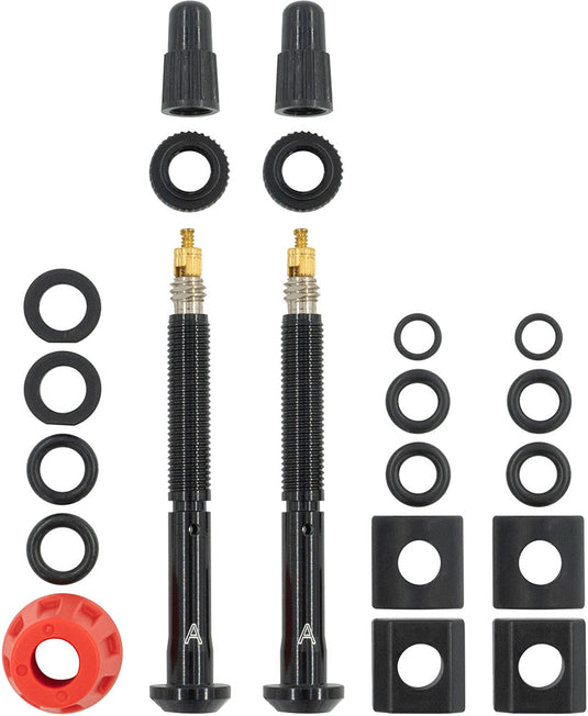 Quarq tyrewiz 2.0 tyre pressure valves 2 pieces | length g