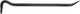Rotec athlet koevoet zeskant 18mm l=800mm
