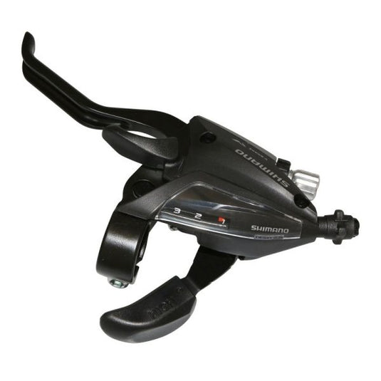 Shimano versteller (links) met remhendel 3 speed st-ef500-4 - 4 vingers - zwart