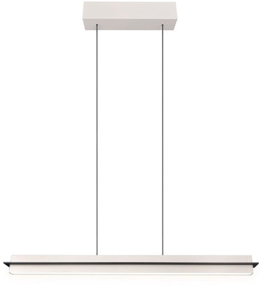 Trio emerson - hanglamp - grijs warm - incl. 1x smd 22 w - 4-stappen touch dimmer - traploos instelbare lichtkleur - geheugen functie - traploos in hoogte verstelbaar
