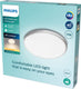 Philips led philips spray badkamerplafonnière - chroom - groot - 17 w