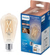 Philips smart lighting - edison filament - slimme led-verlichting - warm- tot koelwit licht - e27 - 60w - transparant - wi-fi