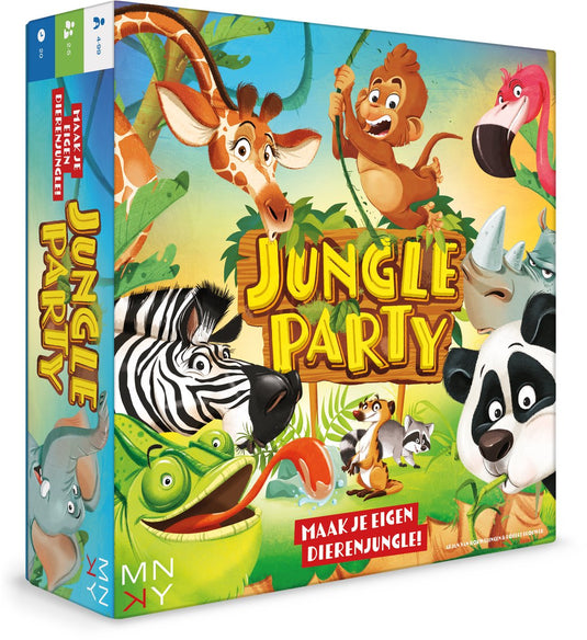 Rebo publishers mnky - jungle party bordspel
