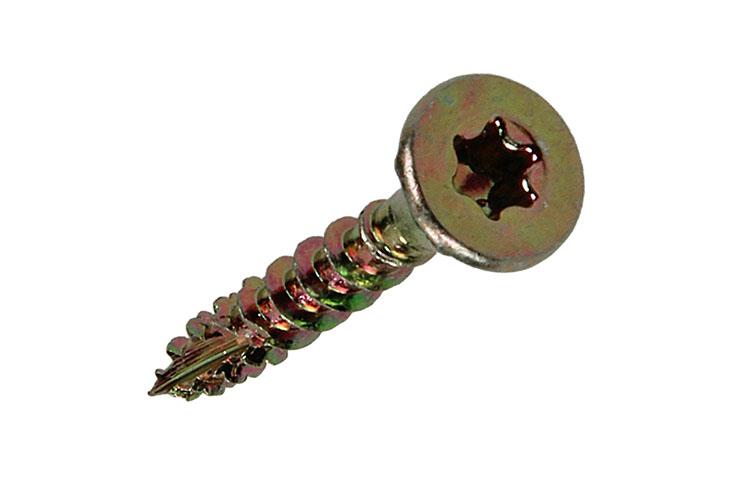 Afbeelding laden in galerijviewer, Mack 1018003 - spaanplschr.vzkop-zelfb. geelverz.100 st 3,5 x 20 mm | 5 stuks
